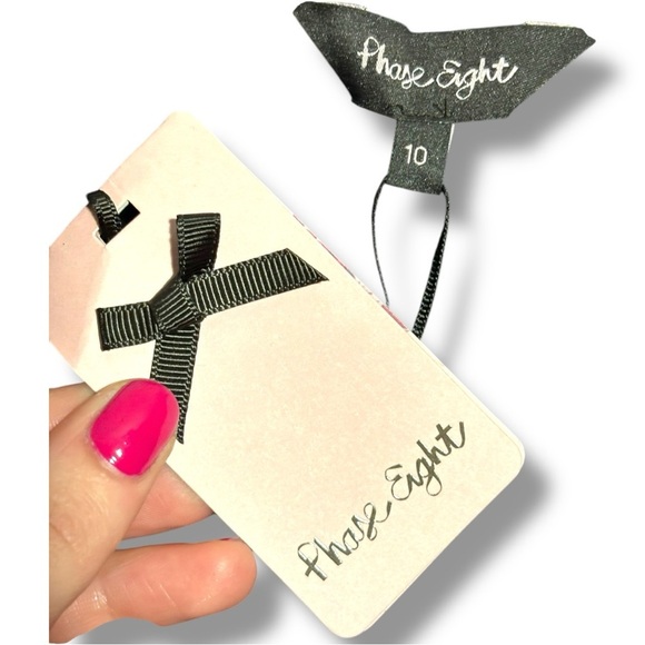 Phase Eight Black Flowy High Low with Open Relaxed Fit NWT Cardigan - Picture 3 of 16